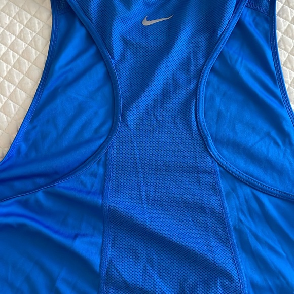 Blue Nike Dri-Fit tank - Picture 3 of 4